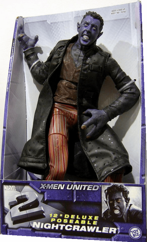 Toy Biz X-Men 2 Nightcrawler Deluxe Roto Figure