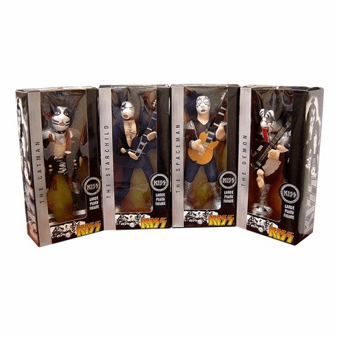 Toy Vault KISS 15" Plush Doll Set