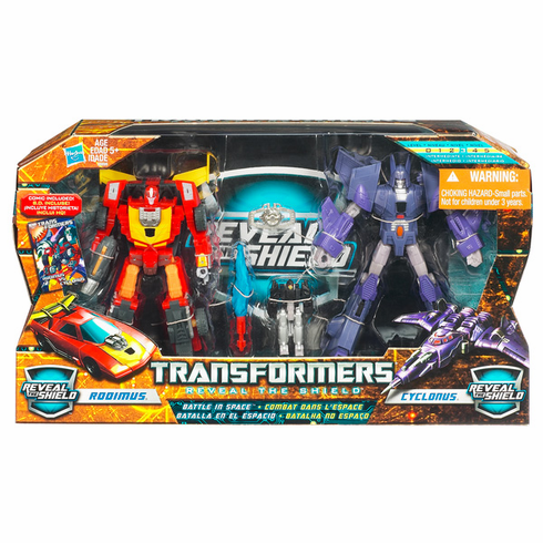 Transformers Battle in Space Rodimus vs. Cyclonus Set