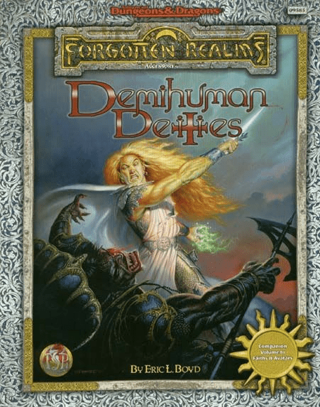 TSR 09585 AD&D Forgotten Realms Demihuman Deities Sourcebook