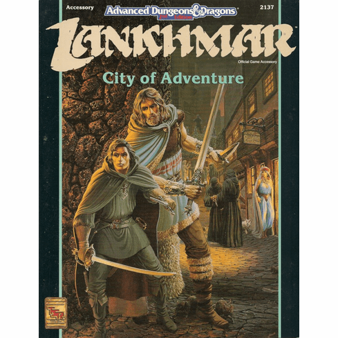 TSR 2137 Advanced Dungeons & Dragons Lankhmar City of Adventure Sourcebook