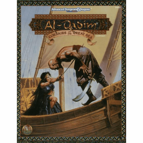 TSR 9449 Advanced Dungeons & Dragons Al-Qadim Corsairs of the Great Sea Campaign