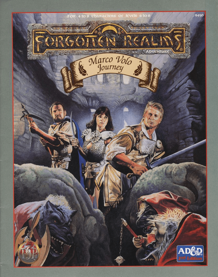 TSR 9450 AD&D Forgotten Realms Marco Volo Journey Module