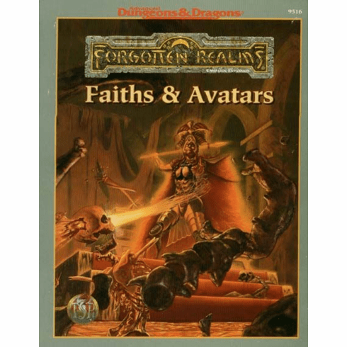 TSR 9516 AD&D Forgotten Realms Faiths & Avatars Sourcebook