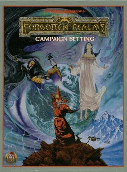 TSR AD&D Forgotten Realms Campaign 2nd Edition Setting Box Set