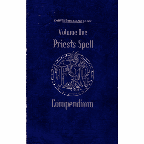 TSR Advanced Dungeons & Dragons Priest's Spell Compendium Volume One