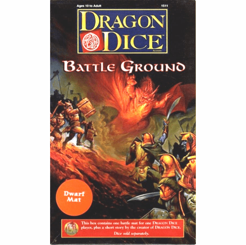 TSR Dragon Dice Battle Ground Dwarf Mat