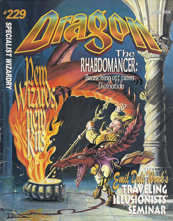 TSR Dragon Magazine #229
