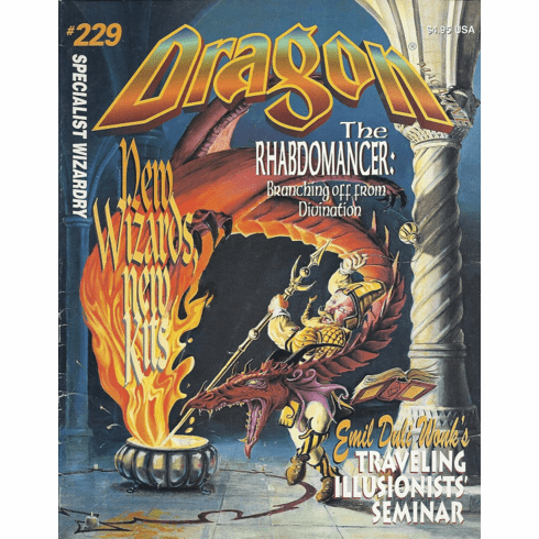 TSR Dragon Magazine #229
