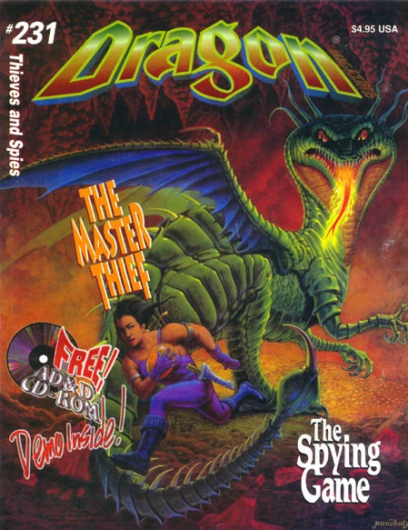 TSR Dragon Magazine #231