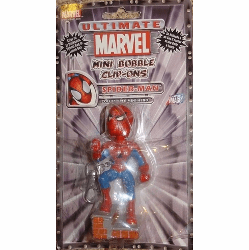 Ultimate Marvel Clip-On Spider-Man Mini Bobble