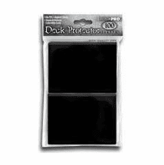 Ultra Pro Black Card Deck Protectors Sleeves Pack