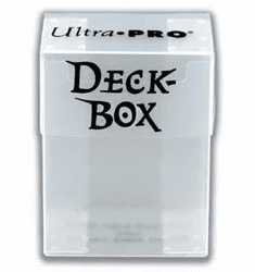 Ultra Pro Clear Card Deck Box