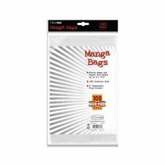 Ultra Pro Comic Protective Bags 100 Count Manga Size