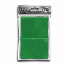 Ultra Pro Green Card Deck Protectors Sleeves Pack