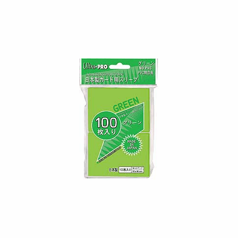 Ultra Pro Japanese Green Card Deck Protectors Sleeves Pack