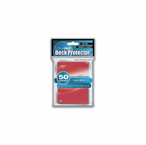 Ultra Pro Lava Red Deck Protectors Sleeves Pack