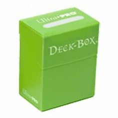 Ultra Pro Light Green Card Deck Box