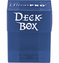 Ultra Pro Navy Blue Card Deck Box