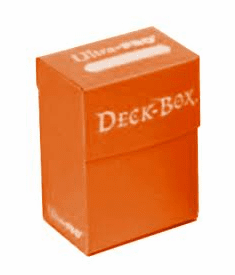 Ultra Pro Orange Card Deck Box