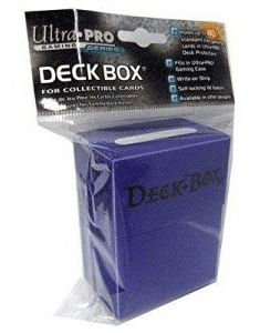 Ultra Pro Purple Card Deck Box