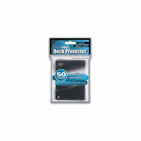 Ultra Pro Raven Black Card Deck Protectors Sleeves Pack