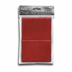 Ultra Pro Red Card Deck Protectors Sleeves Pack