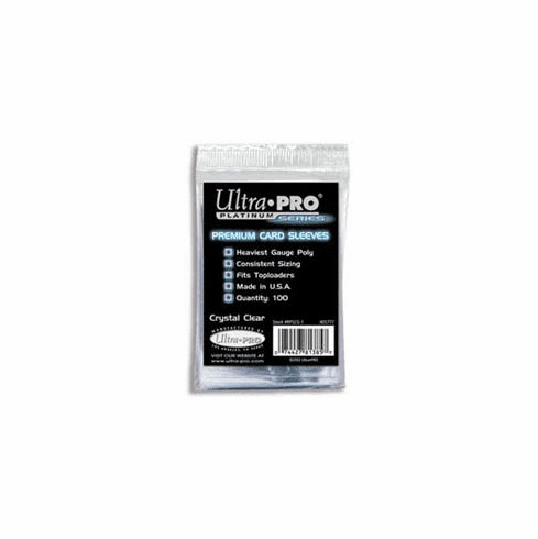 Ultra Pro Single Card Platinum Protection Sleeve Pack