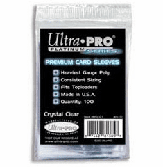 Ultra Pro Single Card Platinum Protection Sleeve Pack