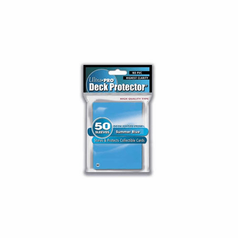 Ultra Pro Summer Blue Card Deck Protectors Sleeves Pack