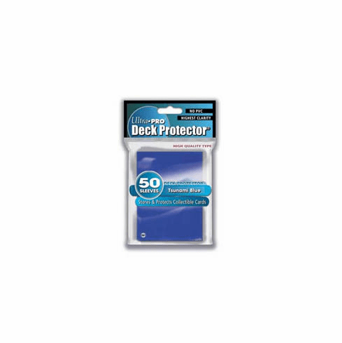Ultra Pro Tsunami Blue Card Deck Protectors Sleeves Pack
