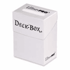 Ultra Pro White Card Deck Box