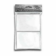 Ultra Pro White Card Deck Protectors Sleeves Pack