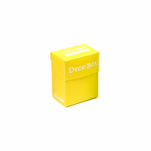 Ultra Pro Yellow Card Deck Box