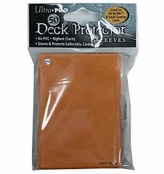 Ultra Pro YuGiOh Orange Deck Protectors Sleeves Pack