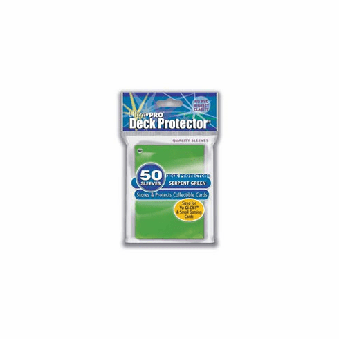 Ultra Pro YuGiOh Serpent Green Deck Protectors Sleeves Pack