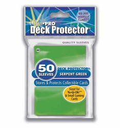 Ultra Pro YuGiOh Serpent Green Deck Protectors Sleeves Pack