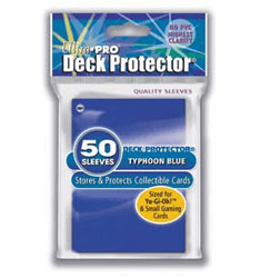 Ultra Pro YuGiOh Typhoon Blue Deck Protectors Sleeves Pack