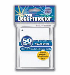 Ultra Pro YuGiOh Wizard White Deck Protectors Sleeves Pack