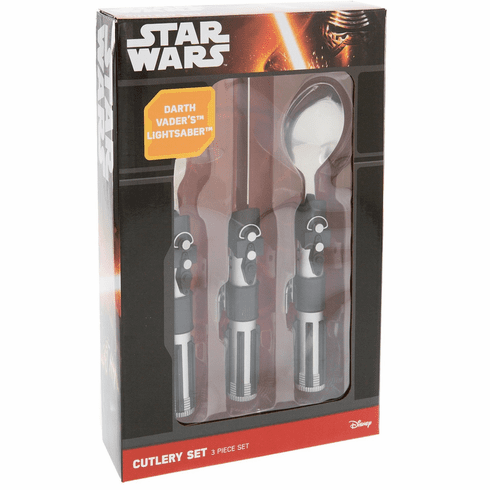 Underground Toys Star Wars Darth Vader Lightsaber Cutlery Set