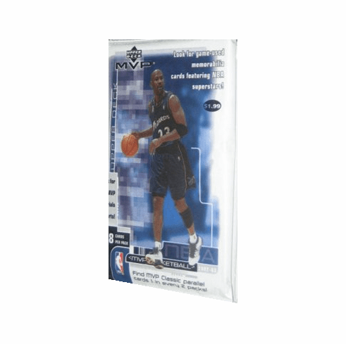 Upper Deck MVP NBA 2002-03 Basketball Cards Pack