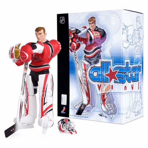 Upper Deck NHL All Star Vinyl Martin Brodeur Red Jersey Figure