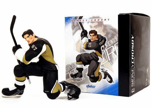 Upper Deck NHL All Star Vinyl Sidney Crosby LE Black Jersey Figure