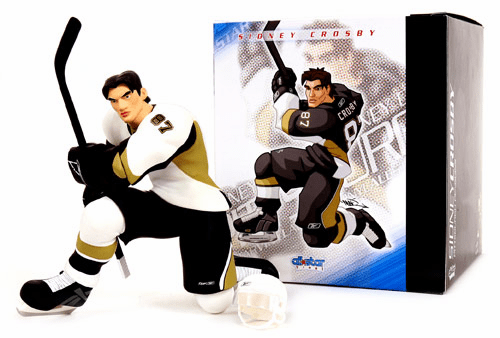 Upper Deck NHL All Star Vinyl Sidney Crosby LE White Jersey Figure