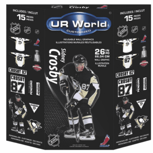 UR World Sidney Crosby Reusable Wall Graphics