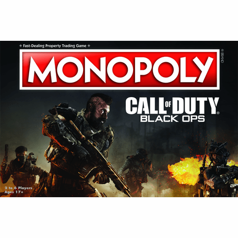 USAopoly Call of Duty Black Ops Monopoly Board Game