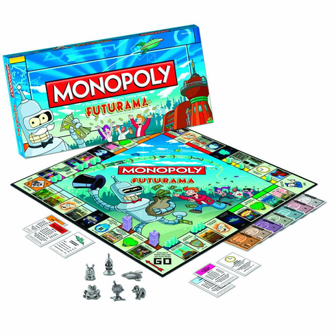 USAopoly Futurama Collectors Edition Monopoly Board Game