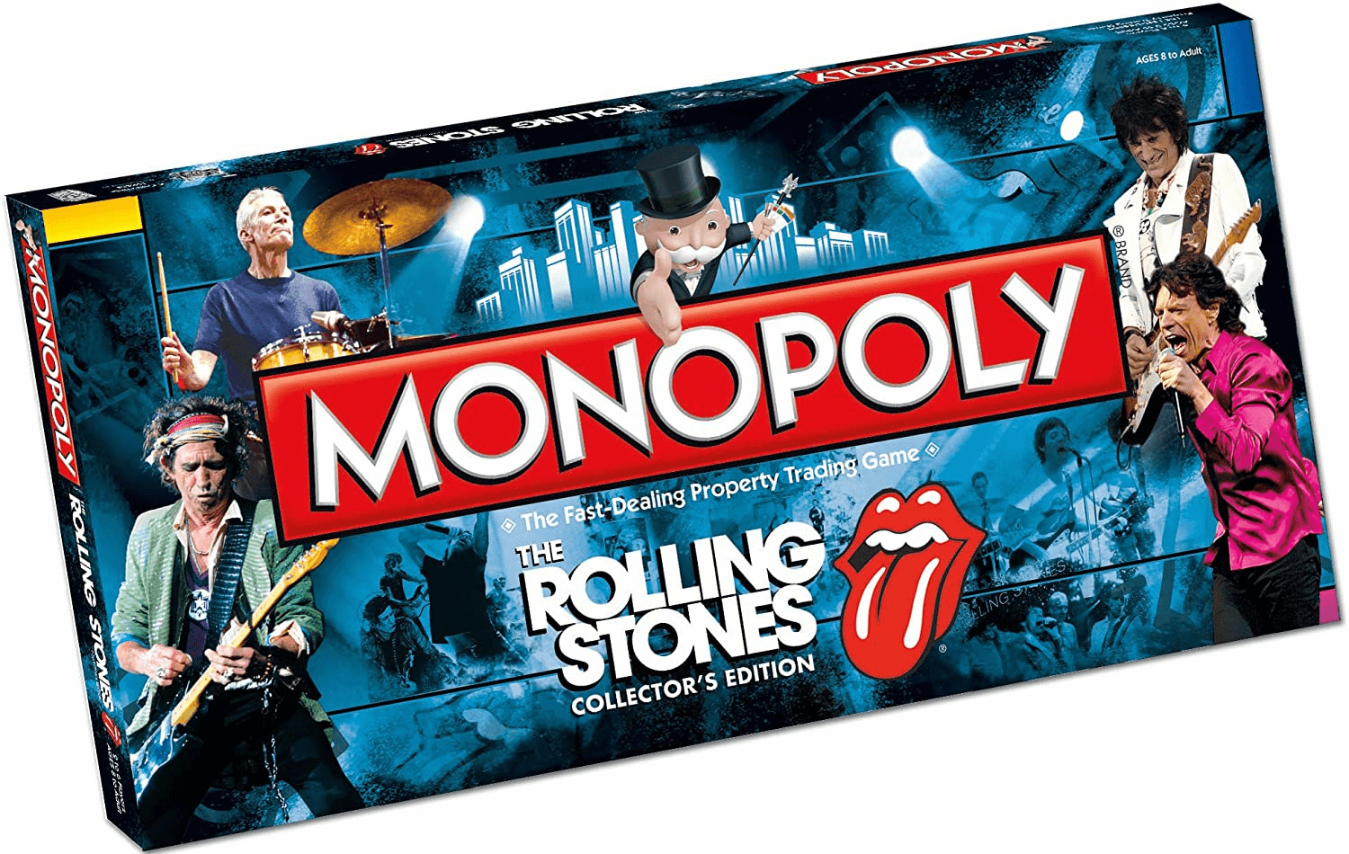USAopoly The Rolling Stones Collector's Edition Monopoly Board Game