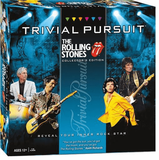 USAopoly Trivial Pursuit The Rolling Stones Collector's Edition