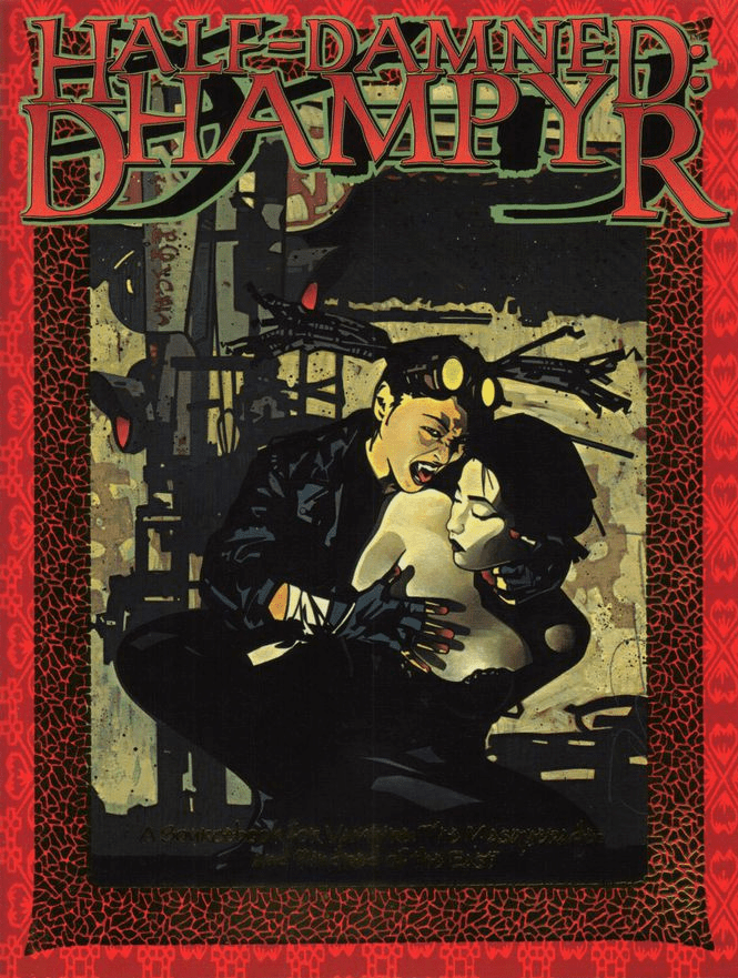Vampire The Masquerade Kindred of the East Half-Damned Dhampyr Campaign Setting